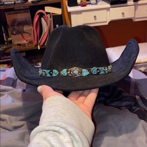 BullHide cowboy hat turquoise large